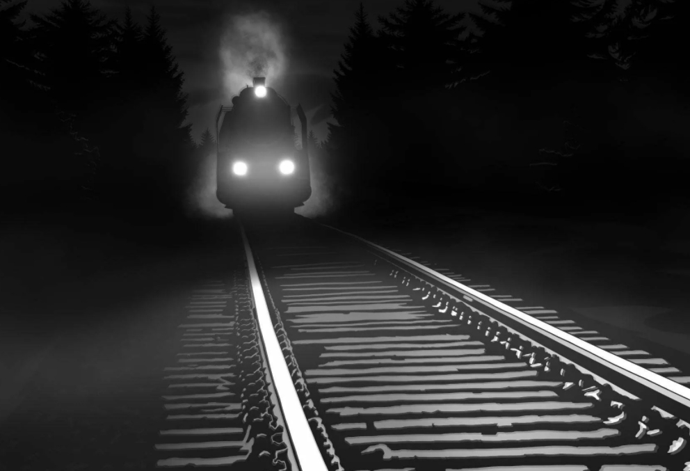 Поезд-призрак.