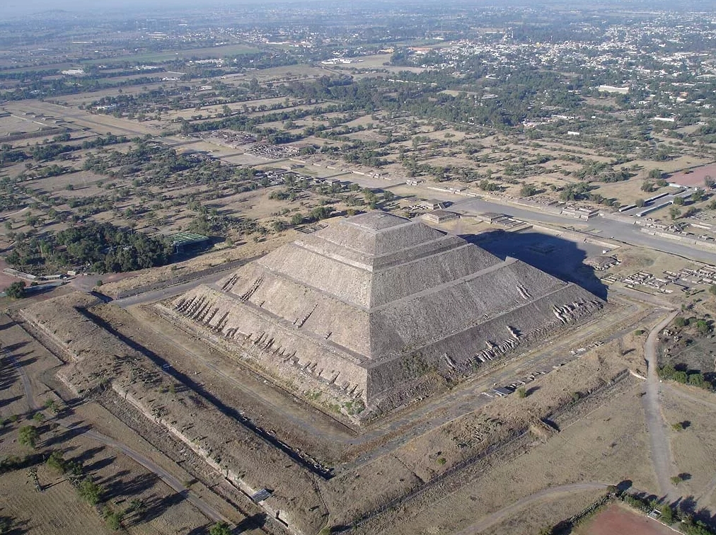 древние пирамиды мира. Пирамида в Мексике