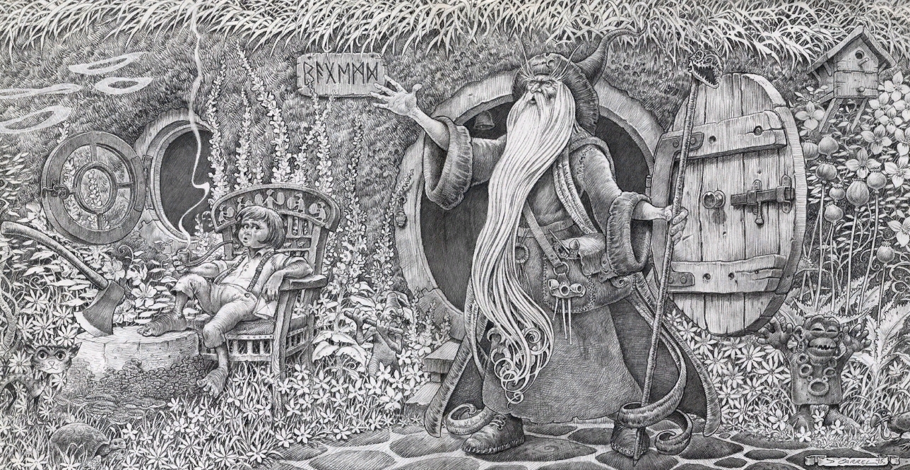 Хоббит Толкин иллюстрации