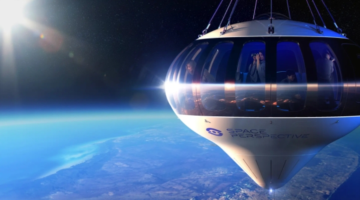 Капсула воздушного космического шара Нептун. Космический туризм будущего