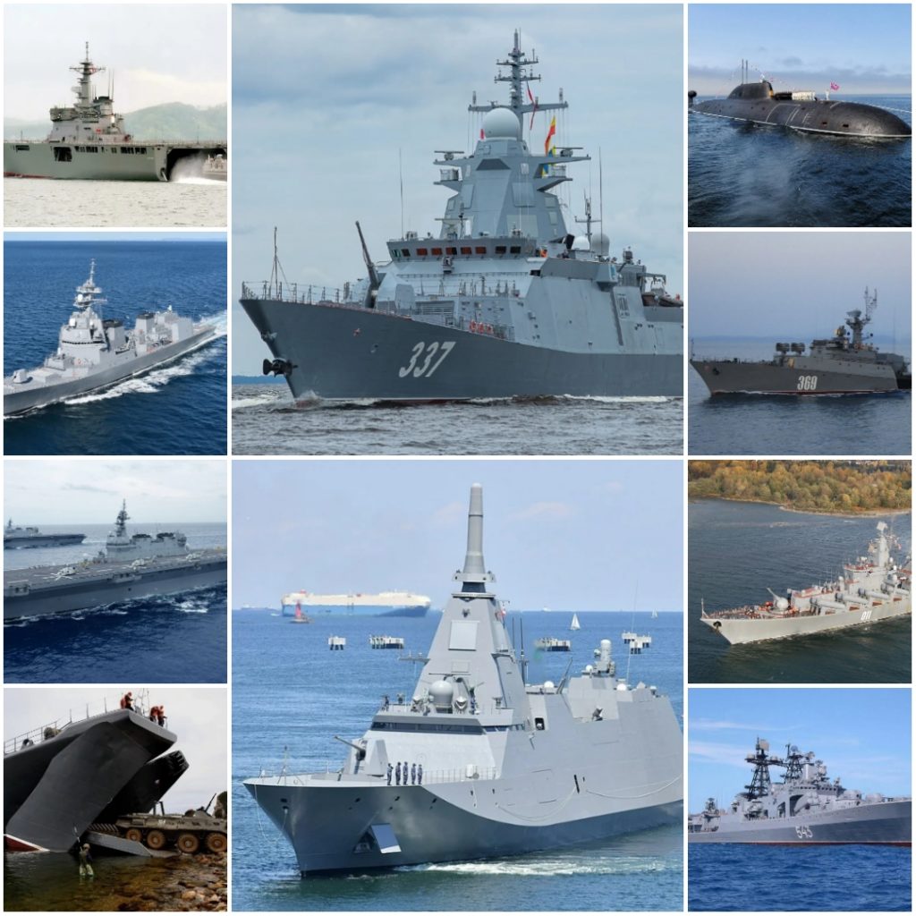Корабли ТОФ и ВМФ Японии