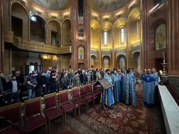 Батальон АрБат. благословение Армянской святой Апостольской церкви в Москве