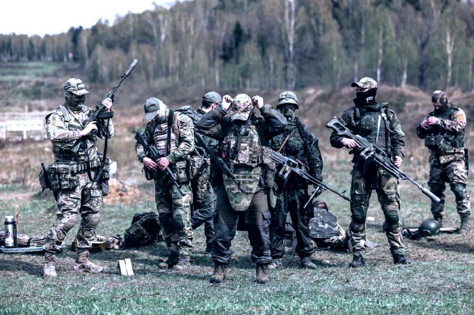 Военнослужащие батальона Москва
