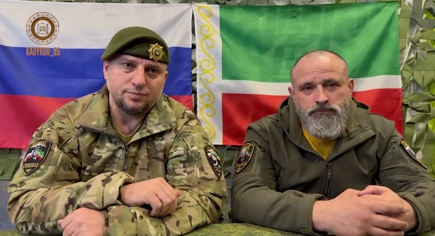 генерал Апти Алаудинов и Александр Кузнецов с позывным Ратибор