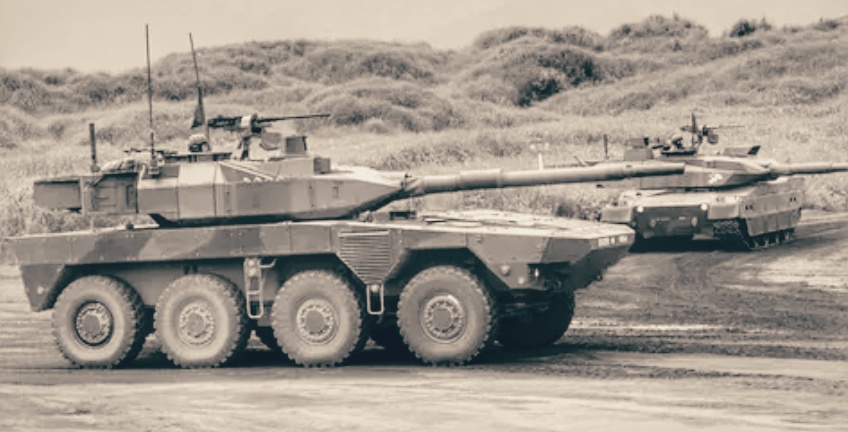 105-мм самоходное орудие Type 16