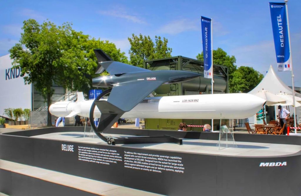  ракета LCM Mk II и дрон-камикадзе Deluge на выставке Eurosatory 2026