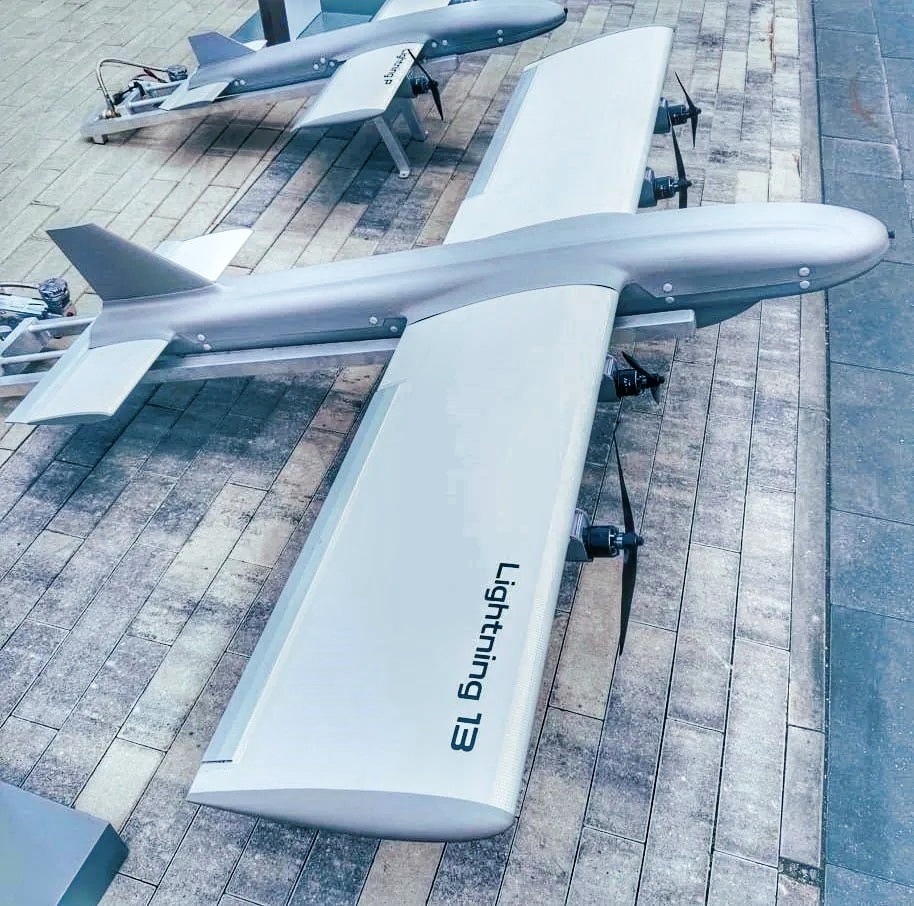 БЛА Lightning 13 на выставке в Минске. Июнь 2026 года.