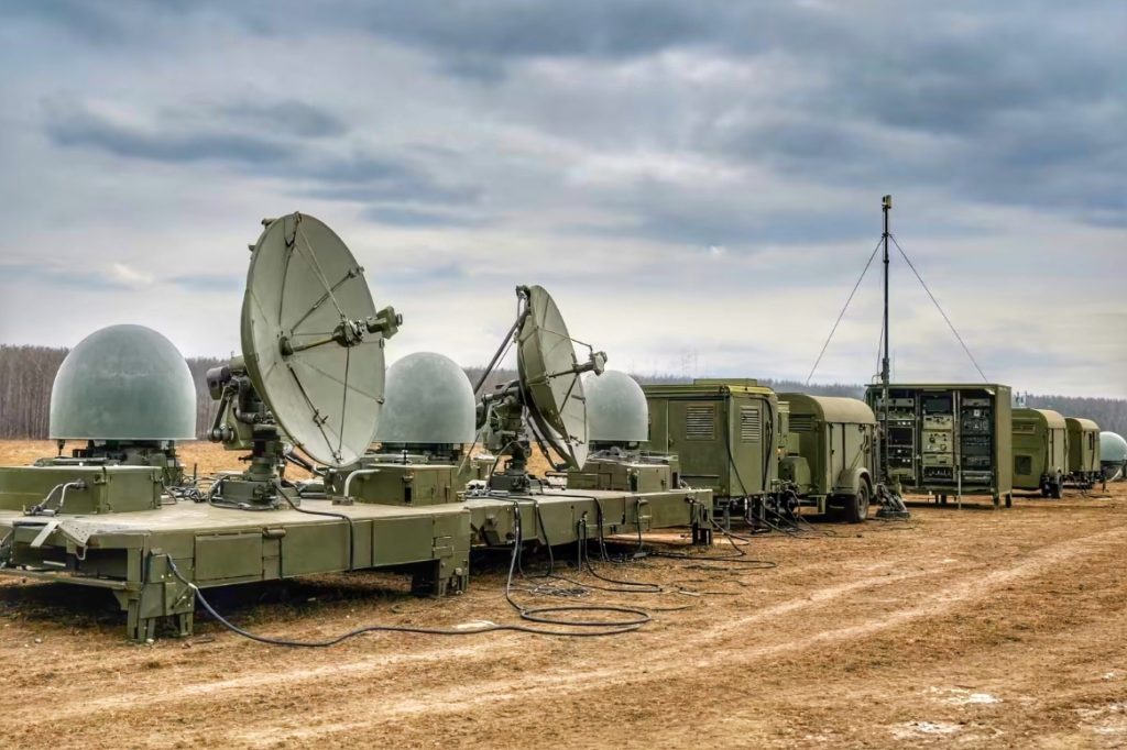 Система РЭБ "Волна Купол Гарант". Сгенерировано ИИ.