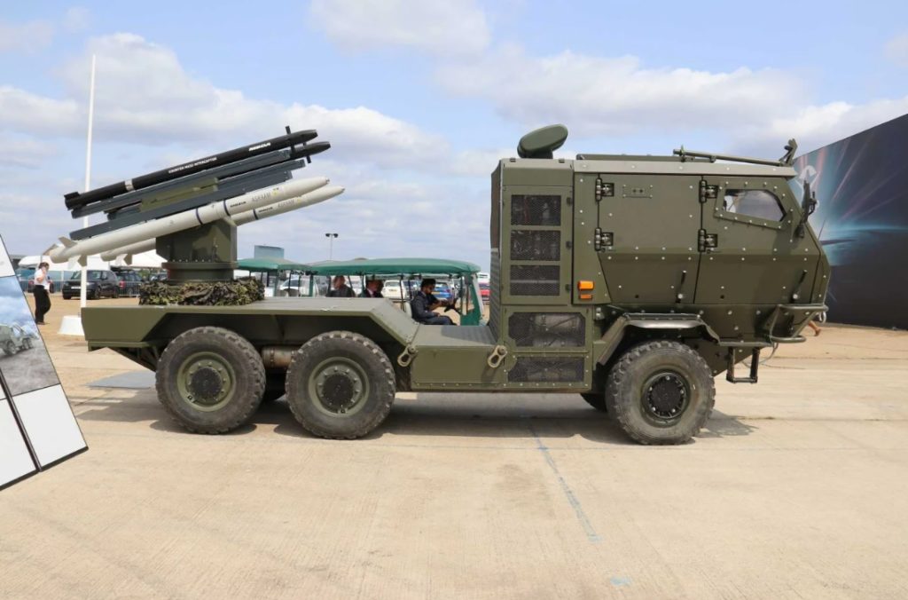 Противовоздушная система Layered Mobile Air Defence от MBDA. Авиасалон Фарнборо-2026. Июль 2026 года.