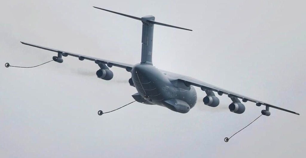 Xian Y-20 в версии универсального транспортного самолета-заправщика YY-20B.