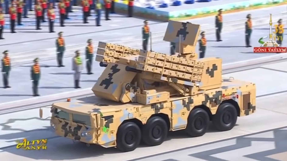 FK-2000 на параде в Туркменистане.