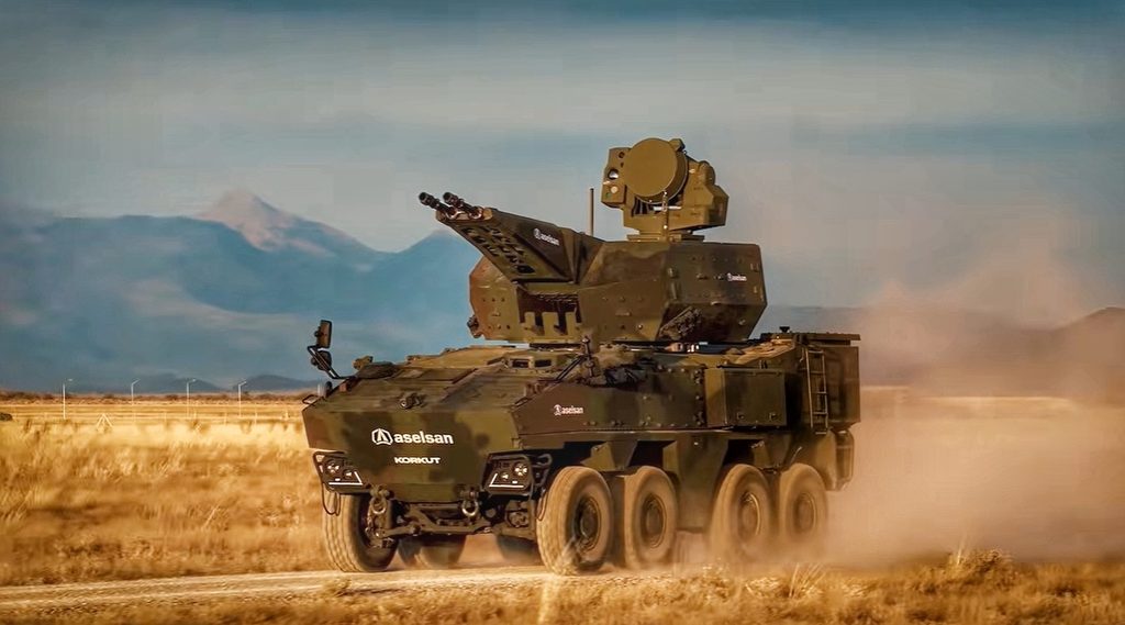 Пушечная зенитная система KORKUT 35.