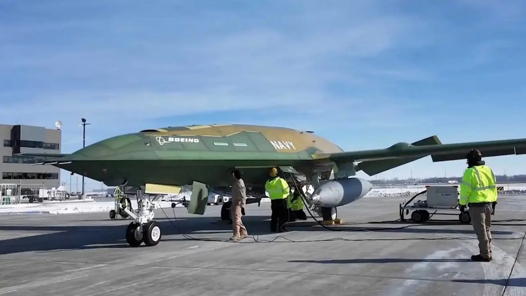 Boeing MQ-25A Stingray.