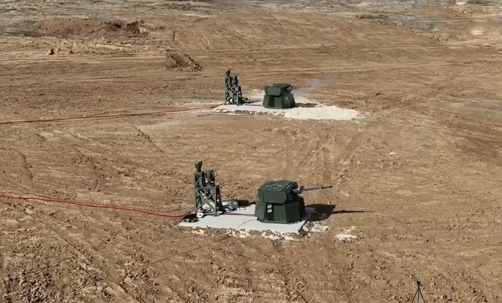 Боевые модули зенитной системы "Цитадель".