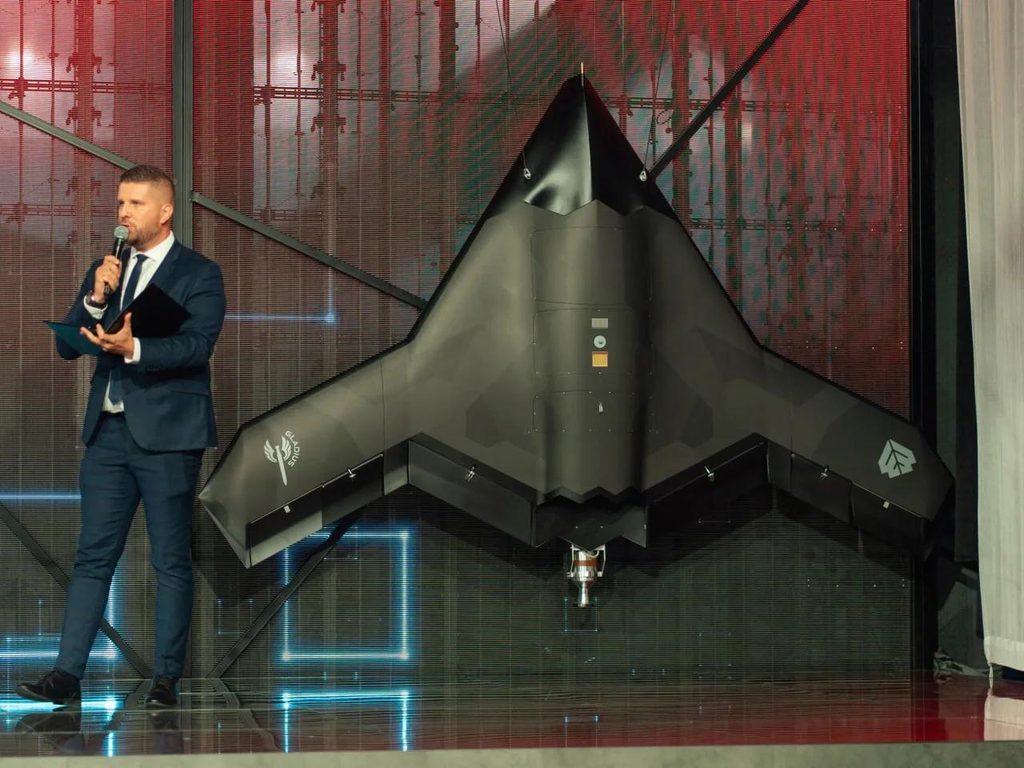 Warmate 30 на выставке MSPO 2026 в Польше. Сентябрь 2026 года.
