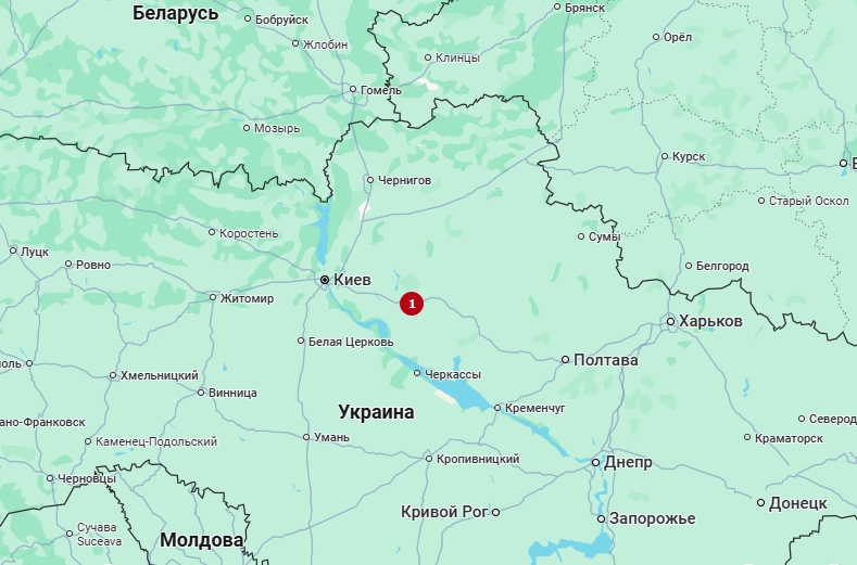 Стратегическая трасса от Южного моста в Киеве на Харьковскую область.