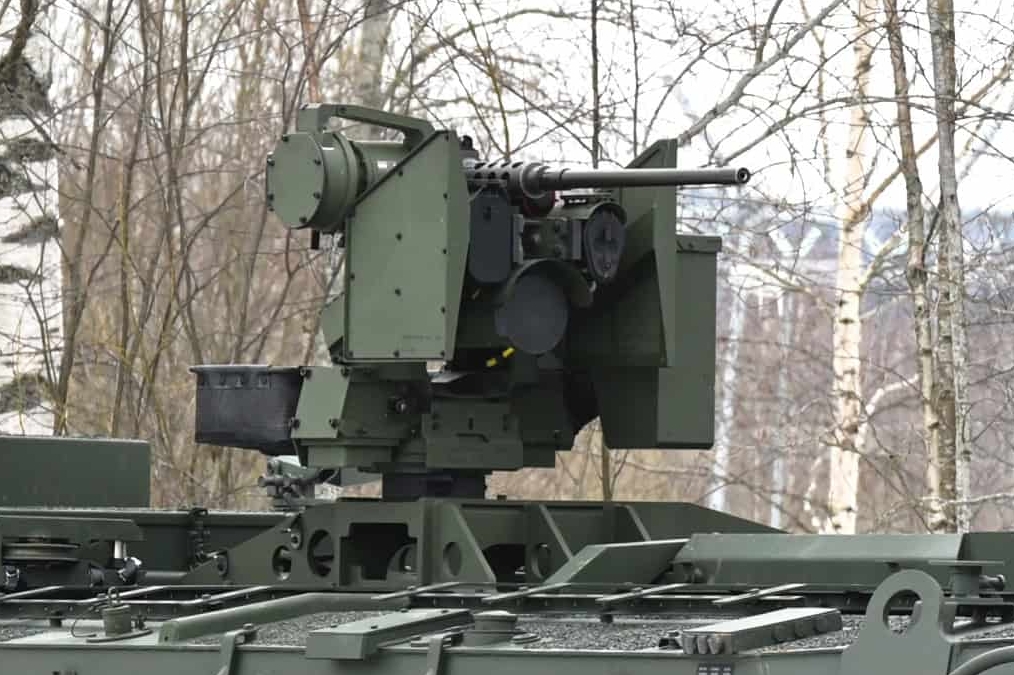 Дистанционный боевой модуль Kongsberg PROTECTOR RS4.