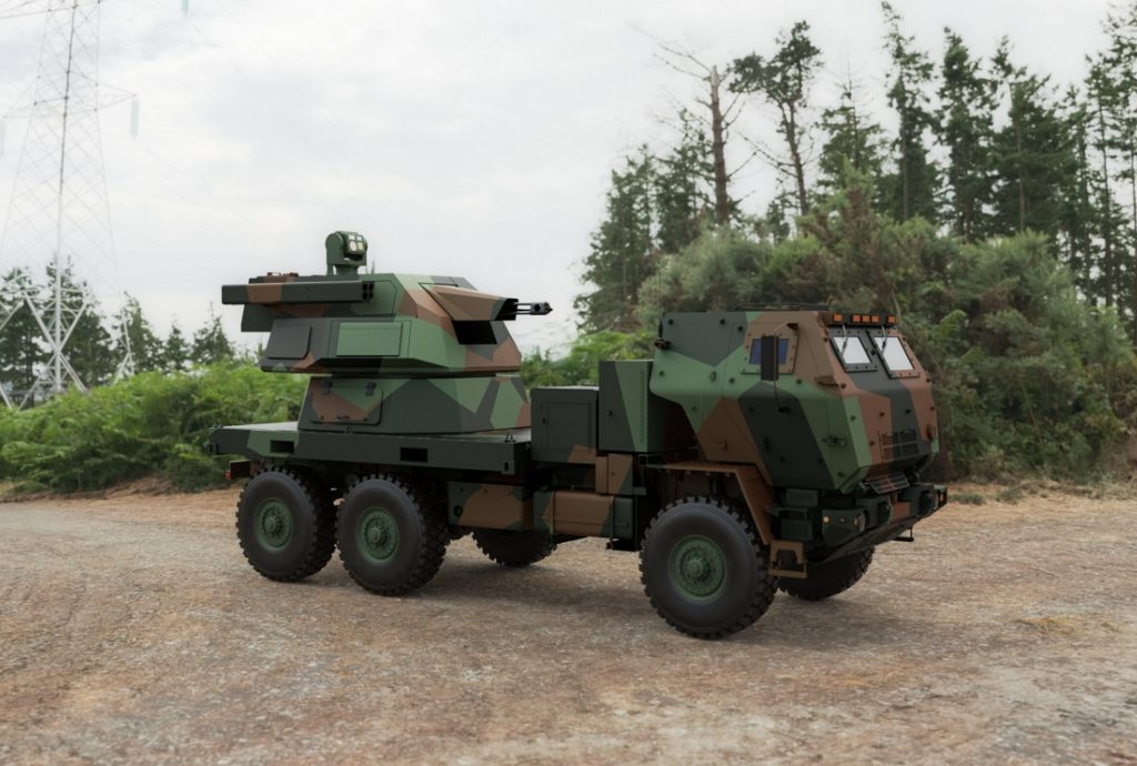 20-мм пушечный ЗРК Skythunder.